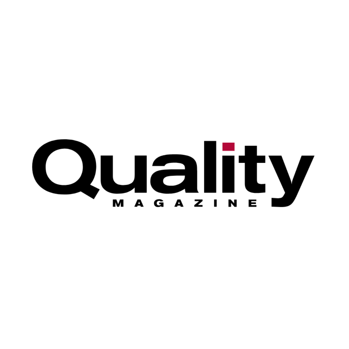 quality magazine logo